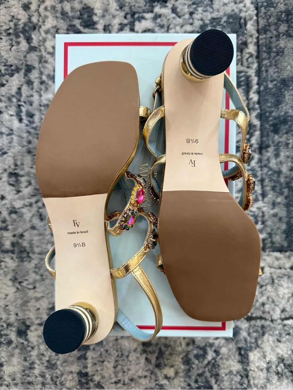 Frances Valentine Kiki Gem Sandals